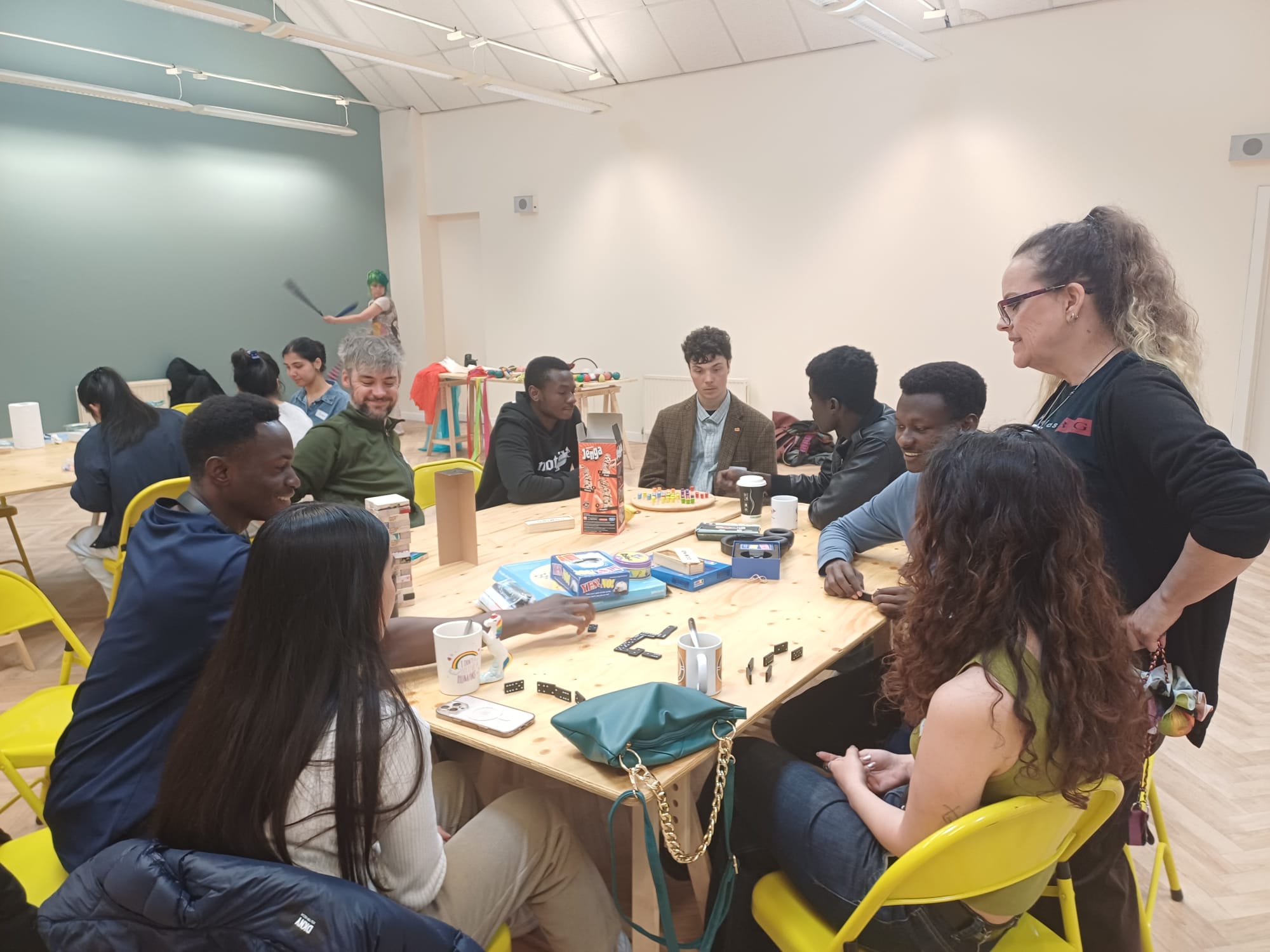Charity The Welcoming using EOW event space to run workshops for New Scots