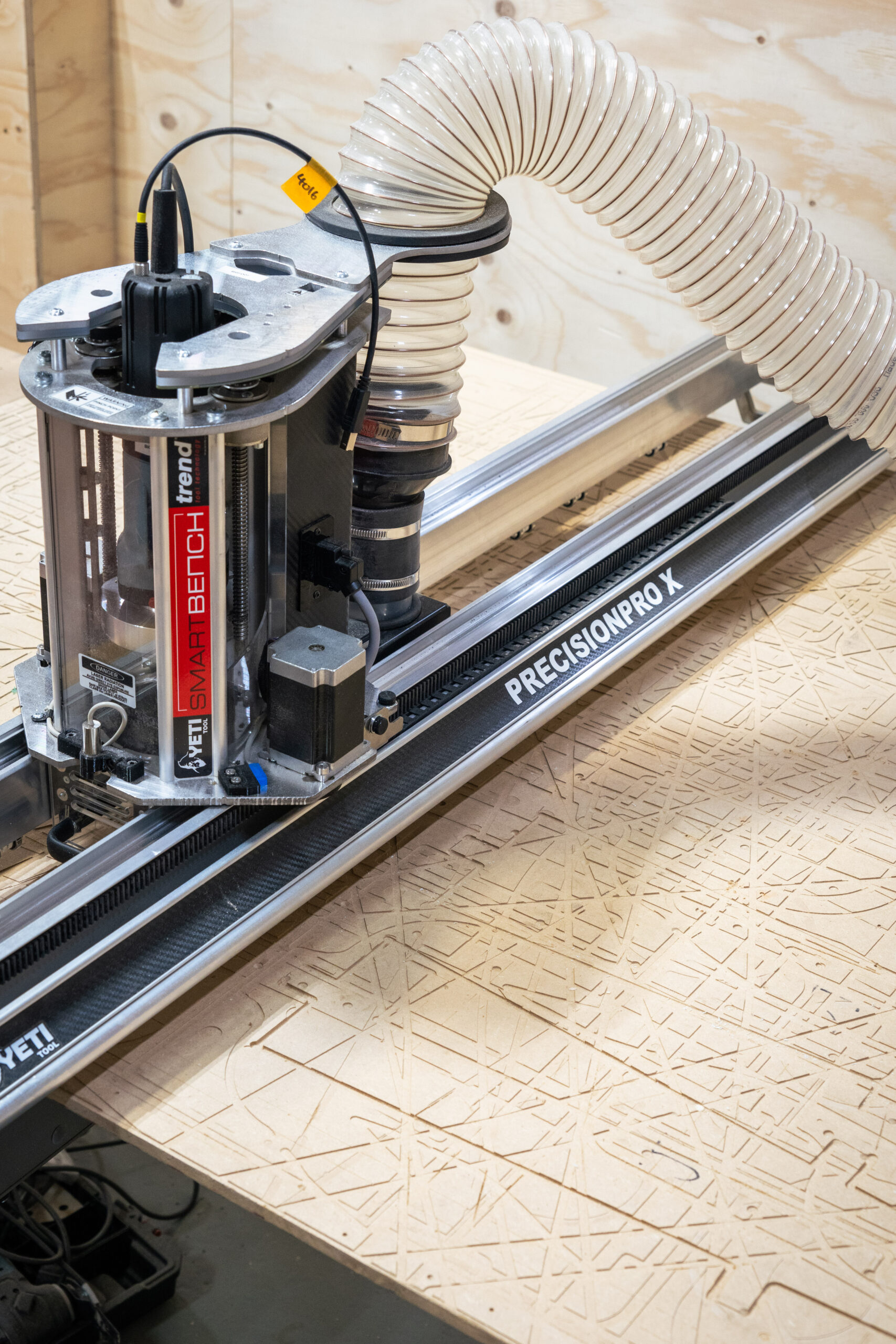 CNC Machine in action at EOW