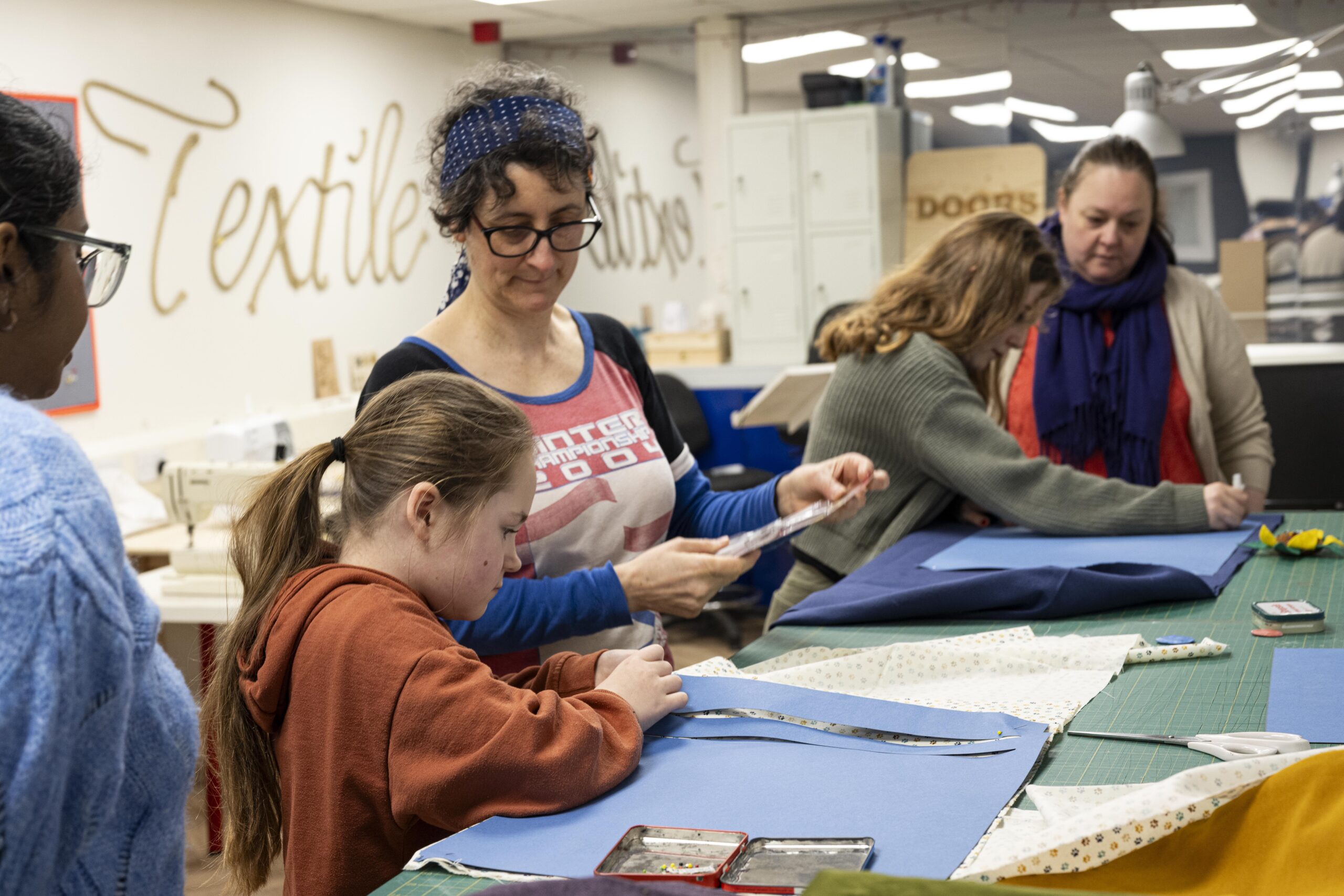 Children's Textile Workshop during Family Day