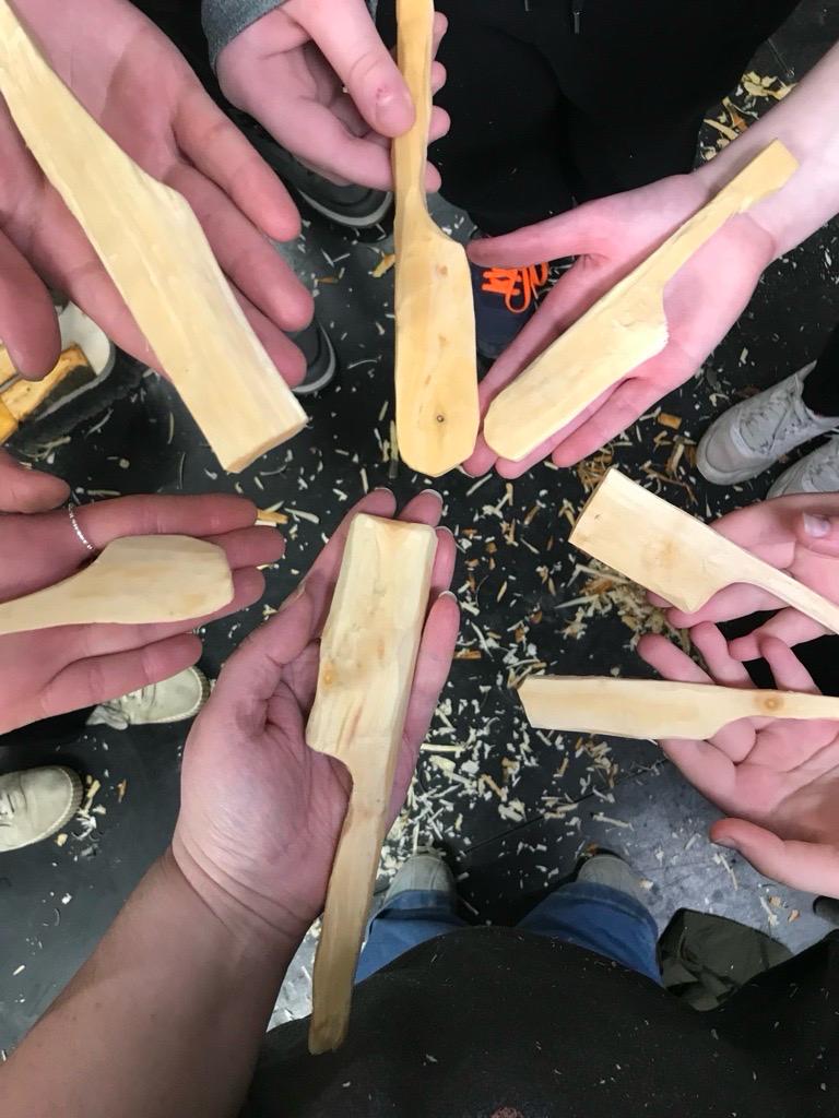 The Junction holds a monthly craft workshop at EOW