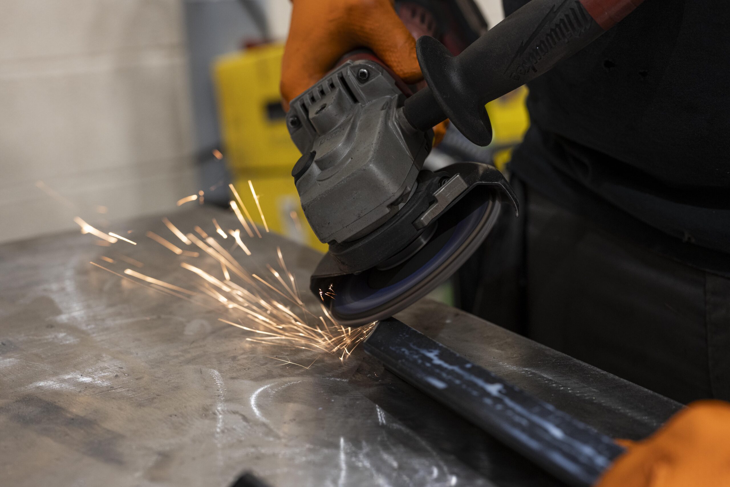 Person Welding at EOW