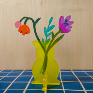 Laser Cut Flower Bouquet workshop