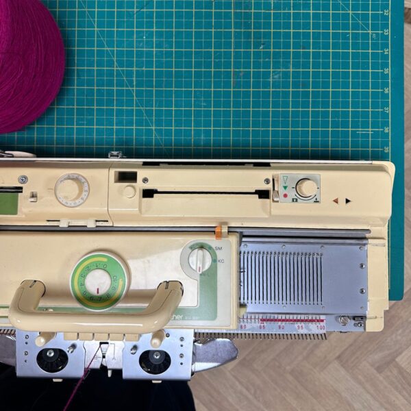 Machine Knitting at Edinburgh Open Workshop