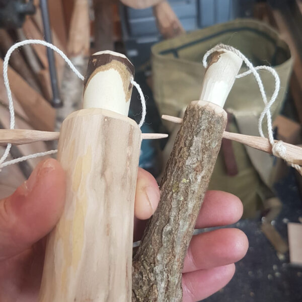 Greenwood carving - trine