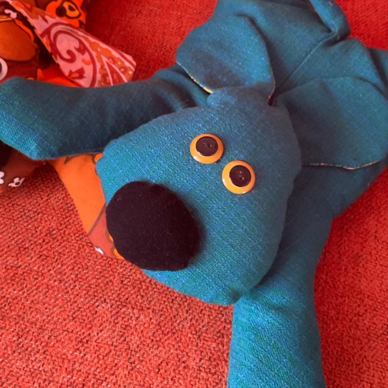 Scrap-busting soft toy