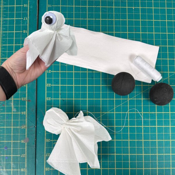 Fabric ghost decoartion